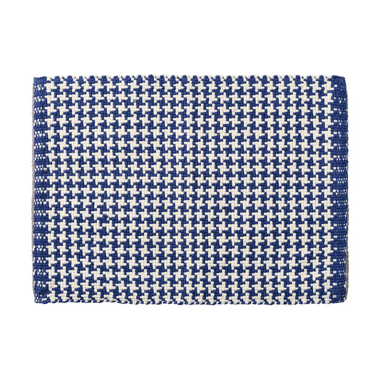 【SALE 50％オフ】ピタットラグ フロアマット コットンバスケット ネイビー
