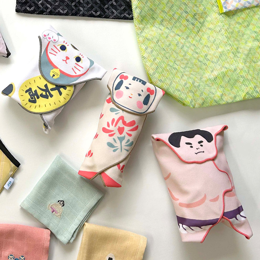 【SALE 71％OFF】くっつくクロス  こけし ベージュ