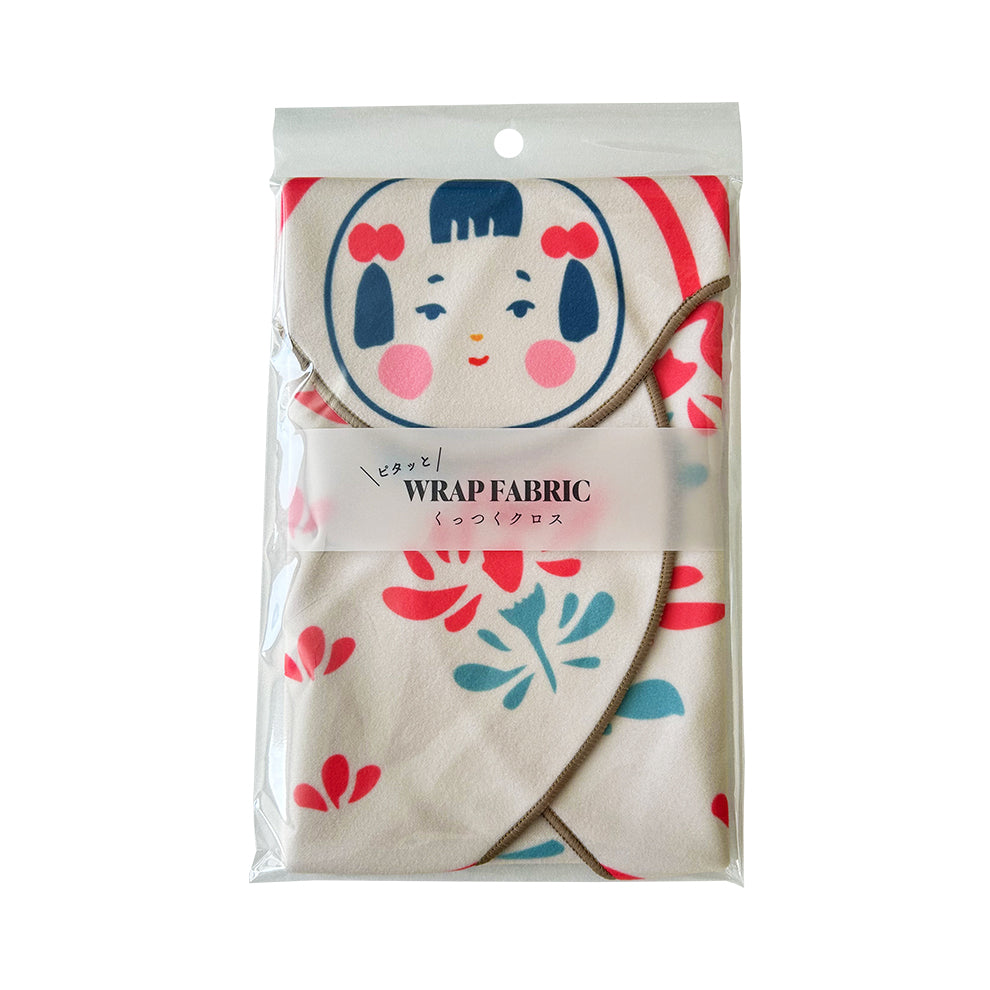 【SALE 71％OFF】くっつくクロス  こけし ベージュ