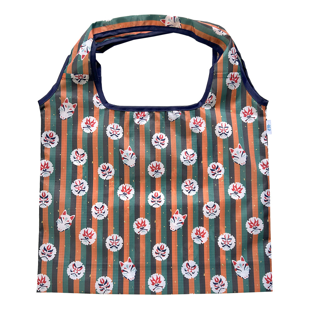 【SALE 58％OFF】ショッピングバッグ 隈取 グリーン