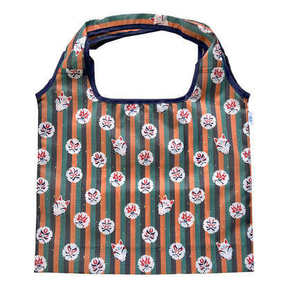 【SALE 58％OFF】ショッピングバッグ 隈取 グリーン