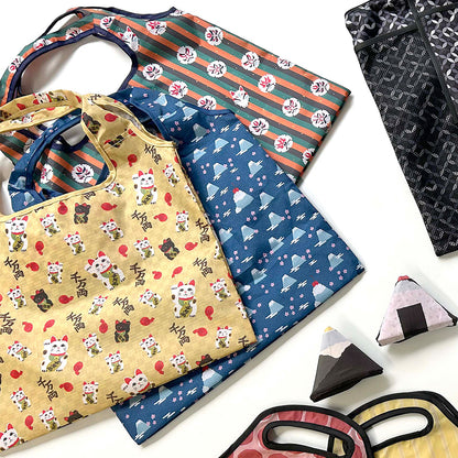 【SALE 58％OFF】ショッピングバッグ 隈取 グリーン