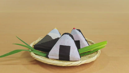 【SALE 58％OFF】おにぎりバッグ  うめ レッド